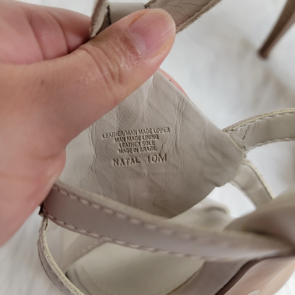 Strappy open toe high heel platforms. - Picture 7 of 13